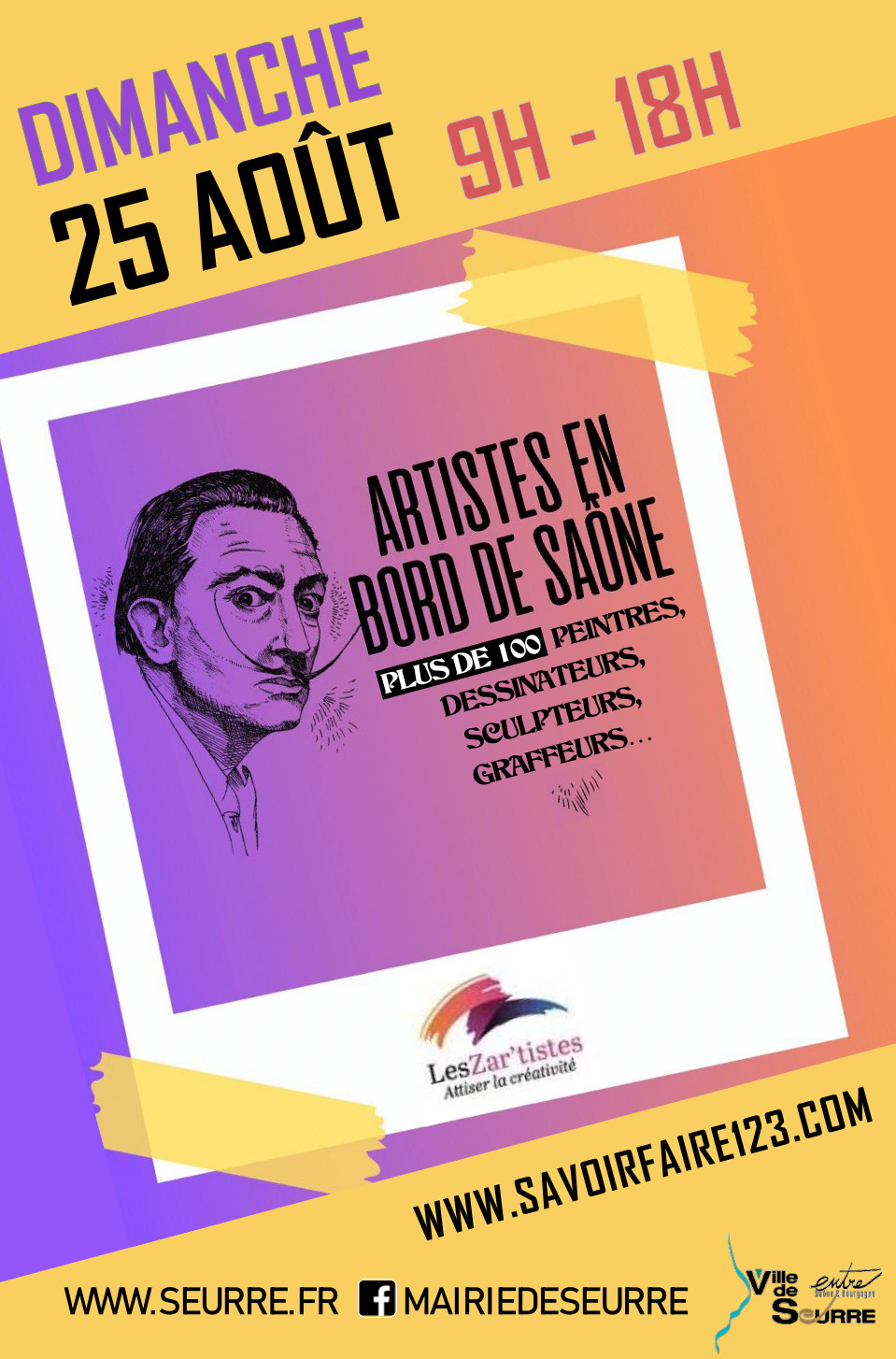 Affiche de la Journée des artistes